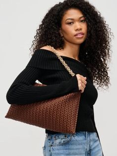 Shoulder Bag Vegan Leather Gold Hardware Zipper Closure Interior Pocket 15.5” L x 2.375” W x 8.625” H 📦 Free standard shipping on orders $150 or more 🛍️ Free in-store pick up at La Grange Modern Brown Bag With Chain Strap, Modern Brown Shoulder Bag With Zipper Pouch, Everyday Brown Clutch With Chain Strap, Brown Clutch With Chain Strap, On-the-go Satchel With Zipper Pouch, Everyday Fall Shoulder Clutch, Everyday Shoulder Clutch For Fall, Zipper Pouch Clutch Bag, Brown Shoulder Bag With Zipper Pouch For On-the-go