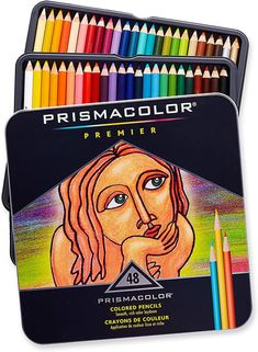 the prismcolor pencils are in tins