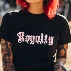 I just added a new item to eBay, Royalty T-shirt, King & Queen Couples T-shirt, Royalty Shirt Graphic Romans 8:17! #eBay #eBaySeller Pink T-shirt With Name Print For Streetwear, Trendy Black T-shirt With Name Print, Trendy Short Sleeve T-shirt With Name Print, Graphic Tee T-shirt With Name Print For Streetwear, Graphic Tee With Name Print For Streetwear, Trendy Relaxed Fit T-shirt With Name Print, Romans 8 17, T Shirt King, Romans 8