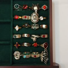 This Is A Huge 24 Piece Bundle Of Brand New In Original Packaging Size 7.5 Boutique Rings! They Vary In Style, Some Are Stainless Steel, Some Are Silver Or Gold Metal Alloy, And Most Have Various Gemstones! Some Are Men's, Women's And Unisex! All Very Beautiful!! Chosen As Host Pick For The Best In Jewelry & Accessories Posh Party 8/2/2024!! Cool Vintage Jewelry, Non Conventional Wedding Rings, Goblincore Rings, Rings Goblincore, Whimsigoth Rings, Hippie Jewelry Rings Gold, 90s Whimsigoth Jewelry, Fairy Grunge Jewelry Rings Size 6, Silver Maximalist Jewelry