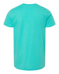 Youth Jersey Short Sleeve T-Shirt - TEAL - M | Bella + Canvas Youth Jersey T-Shirt in Teal Size Medium | Ringspun Cotton CVC, CV, BCCVC, B, BC Mockup Camisa, Color Cian, Teal Shirt, Photo Collage Design, Collage Design, Green Tshirt, Dreamy Art, Basic Shirts, Plain Tshirt