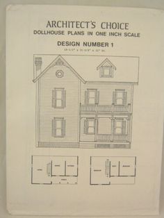 an architectural plan for a two story house with three floors and one porch, in the middle