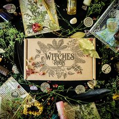 The Witches Roots™ Subscription- United States – www.thewitchesmoon.com Herbal Witchcraft, Alex Aesthetic, Herbal Witch, Witch Kit, Folk Lore, Earth Magic, Moon Photo, Witch Craft, Kit Ideas