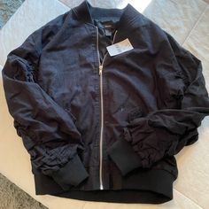 New Jacket With Tags. Black And Bomber Jacket. Forever 21 Trendy Black Outerwear, Forever 21 Casual Black Outerwear, Forever 21 Black Long Sleeve Outerwear, Trendy Black Forever 21 Outerwear, Forever 21 Fall Streetwear Outerwear, New Jacket, Bomber Jackets, Forever 21, Bomber Jacket