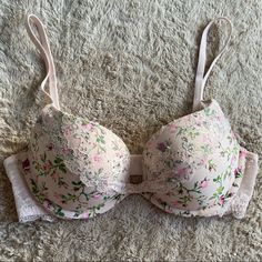 Nwot Padded Light Pink Floral With Lace Detail, And Beaded Embellishments. All Items In My Closet Are Mine, Therefore, You Can Be Confident With The Descriptions Provided As I Know The History Of The Items. All Items Come From A Clean, Smoke Free, Dog Friendly Home. Check Out My Closet For More Beautiful Bra Listings. Thank You For Browsing My Closet. Elegant Pink Summer Bra, Feminine Floral Print Underwire Bra, Fitted Pink Bra, Victoria's Secret Pink Floral Print Bra, Feminine Fitted Victoria's Secret Bra, Fitted Feminine Victoria's Secret Bra, Spring Pink Padded Bra, Feminine Spring Bra With Floral Print, Spring Feminine Bra With Floral Print