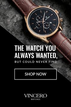 Bold, exceptionally crafted, and fairly priced. Vincero Watches, Cardi B Photos, Gods Princess, Heart Rate Monitor Watch, Monochrome Watches, Dapper Dan, Burberry Men, Leather Watch Bands, Gucci Men