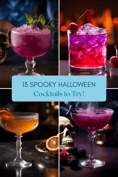 halloween cocktails to try for your spooky boozy drink this halloween season