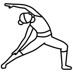 a person doing yoga poses in black and white