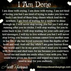 i am done poem with hearts in the background