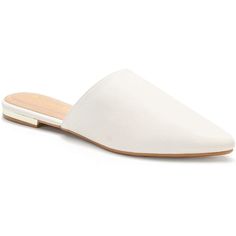 Comfortable And Support---Soft Insole Of Slides Sandals Absorbs The Pressure Of The Foot During Long Standing And Walking, Foam Filler Around The Ankle Reduces Frictional Damage During Walking. The Soft Insole Relieves Foot Fatigue, Lightweight Rubber Sole Suitable To Walk For Extended Periods. Classic Design---Pointed Toe, Is Sexy And Beautiful. Slip On Design, Convenient For Wearing. Breathable Vegan Leather Upper Of The Slip On Flat Sandals Provides Long Lasting Comfort. Chic Synthetic Flat Slip-ons, Chic White Slip-on Pointed Toe Flats, White Pointed Toe Slip-ons For Summer, White Flat Pointed Toe Flats For Spring, White Pointed Toe Flats For Spring, Casual White Pointed Toe Flats For Summer, White Leather Pointed Toe Flats For Spring, Casual White Pointed Toe Flats For Spring, Casual White Pointed Toe Flats