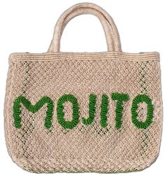 NAT/GREE Green Jute Bags With Braided Handles, Green Woven Jute Bag, Green Rectangular Jute Shoulder Bag, Casual Green Jute Shoulder Bag, Green Jute Tote Shoulder Bag, Green Jute Tote Beach Bag, Green Jute Tote Straw Bag, Green Jute Straw Bag For Everyday Use, Green Jute Straw Tote Bag