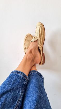 Raffia Slides, Handmade Moroccan Shoes, Raffia Women Babouch, Flats - Etsy Moroccan Shoes, Raffia Shoes, Moroccan Modern, Brown Accessories, Bun Hairstyles For Long Hair, Modern Outfits, Bun Hairstyles, Morocco, Slides