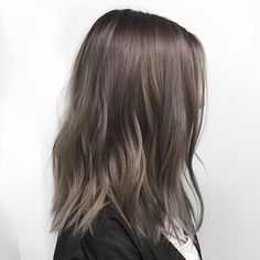 Muted Metallic Blue Brown Hair, Cool Brown Hair, Gray Highlights, Brown Hair Inspiration, Ash Brown Hair Color, Ash Hair, Ash Brown Hair, Ash Hair Color