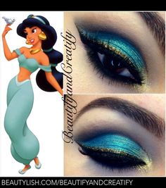 Disney Princess Eyes, Disney Eye Makeup, Makeup Karakter, Disney Inspired Makeup, Disney Eyes