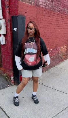 Hbcu Outfits, Jorts Outfit, Tomboy Style Outfits, Fly Girl