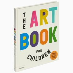 the art book for children is on display