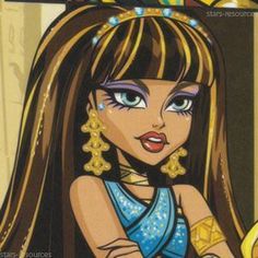 cleo de nile from monster high (comic) Monster High Costume, Arte Monster High, Monster High Pictures, Moster High, Amy Brown, Monster High Art, Monster High Characters, Cartoon Icons, High Art