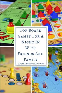 top board games for a night in with friends and family