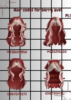 Red Hair Roblox, Red And Blonde Hair, Fete Emo, Red And Blonde, Two Toned Hair, Red Blonde Hair, Y2k Hair, Roblox Guy, Black Hair Roblox