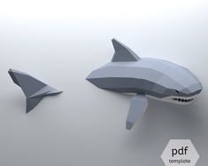 an image of two shark boats floating in the air with captioning below it