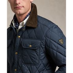 This jacket is crafted from water-repellent fabric and insulated with down-alternative fill. It is finished with a signature shield patch that features our iconic Pony at the left sleeve. It Is Finished, Swimwear Dress, Chino Jeans, Water Repellent Fabric, Rugby Shirt, Luxury Accessories, Quilted Jacket, Chinos Pants, Sport Coat