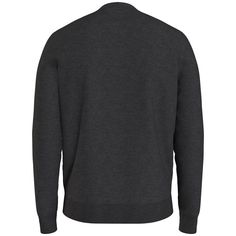 This versatile cotton crewneck sweater from Tommy Hilfiger is essential for any fall/winter wardrobe. Wear alone or layered, its classic fit and neutral hue create an effortless, intentional look ideal for posting stylish Instagram outfit shots. Highlight the logo embroidery at the chest for a touch of preppy heritage branding. At this price, it's a must for building your essentials collection while expressing your personal style. Machine washable for low-maintenance wear whenever inspiration strikes. Gray Crew Neck Sweater For Layering, Classic Gray Crew Neck Sweater, Classic Outerwear With Ribbed Collar And Crew Neck, Classic Crew Neck Outerwear For Fall, Crew Neck Cotton Cardigan With Ribbed Cuffs, Cotton Crew Neck Cardigan With Ribbed Cuffs, Cotton Cardigan With Ribbed Cuffs And Crew Neck, Classic Crew Neck Sweatshirt For Layering, Tommy Hilfiger Classic Crew Neck Sweater