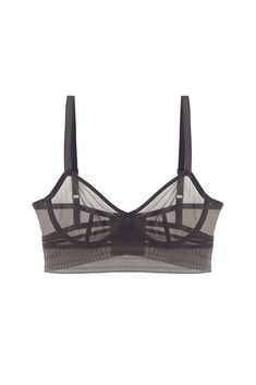 Bare Underwire Longline Bra by Else Elegant Mesh Bra With Padded Cups, Party Bra With Removable Pads In Mesh, Party Mesh Bra With Removable Pads, Sheer Mesh Underwire Bra, Full Cup Mesh Bra With Removable Pads, Underwire Mesh Bra With Removable Pads, Underwire Mesh Bra With Padded Cups, Mesh Underwire Bra With Padded Cups, Bra Size Guide