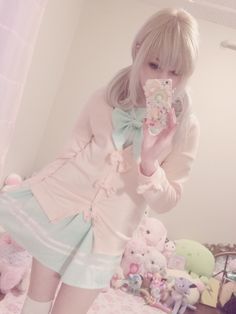 Sailor Outfit, Kawaii Outfits, Gyaru Fashion, Outfit Pink, Japanese School, Simple Outfit