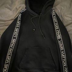 Gently Used Hoodie. No Stains, Tears, Or Any Damages. Size Small - Very Comfy And Warm! Color: Black Louis Vuitton Shirts, Hoodie Season, Louis Vuitton Black, Louis Vuitton, Mens Shirts, Man Shop, Sweatshirts Hoodie, Sweatshirts, Black