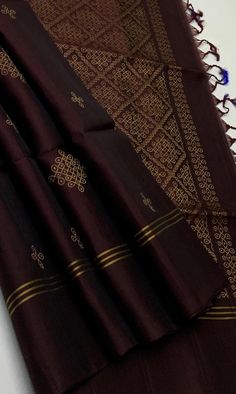 Www.saranyafashion.com WhatsApp +919833331188 Telegram  Shipping worldwide SFDWS Pure handloom borderless bhutta  design Double warp soft silk sarees collections ..with contrast pallu blouse   Silkmark Certified* Traditional Brown Banarasi Silk Dupatta, Traditional Brown Tussar Silk Saree, Brown Handloom Art Silk Traditional Wear, Brown Chanderi Dupatta With Cutdana, Traditional Handloom Brown Dupatta, Semi-stitched Brown Cutdana Dupatta, Traditional Brown Handloom Dupatta, Brown Cutdana Embellished Unstitched Dupatta, Brown Handloom Saree For Puja