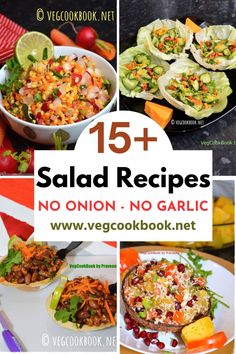 15 salad recipes with no onion and no garlic