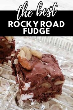 the best rocky road fudge recipe ever