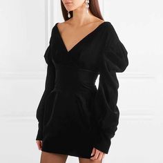 V Neck Puff Sleeve High Waist Mini Dress

SIZE




S:length:76cmbust:72cmwaist:70cmshoulder:45cmsleeve length:57cm
M:length:77cmbust:78cmwaist:76cmshoulder:45cmsleeve length:59cm
L:length:78cmbust:82cmwaist:80cmshoulder:46cmsleeve length:60cm
XL:length:79cmbust:86cmwaist:84cmshoulder:47cmsleeve length:61cm


Note: 1 inch = 2.54 cm 1 cm = 0.39 inch
note: measurement by hands allow 2-3cm errors which is normal Black Velvet Dress Outfit, Velvet Dress Outfit, Sleeved Velvet Dress, Black Long Sleeve Mini Dress, Velvet Party Dress, Long Sleeve Velvet Dress, Alexandre Vauthier, Puff Long Sleeves, Runway Dresses