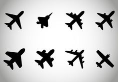 six airplanes are flying in the sky and there is no image on this page to describe