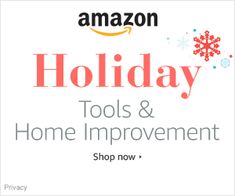 the amazon holiday tools and home improvement sale is on