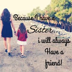 Sisters Day Quotes, Awesome Sister Quotes, Missing Family Quotes, Beautiful Sister Quotes, Good Sister Quotes, Happy Birthday Little Sister, Sisters Day, Quotes Sister