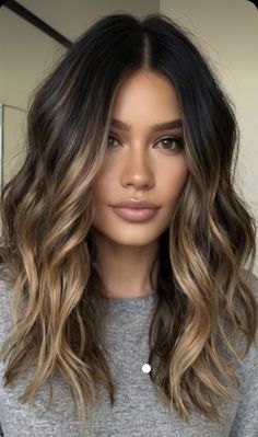 Hair For Women In Their 40s, Cocktail Hairstyles, Hairstyles For Long Length Hair, Elegant Hair Styles, Haircuts With Balayage, Haircuts Balayage, Long Length Haircuts, Baylage Hair, Long Hairstyles For Women