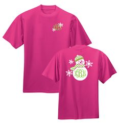 Preppy Snowman Monogram Shirt Black Friday Shirts, Monogram Shirt, Southern Boutique, Cheer Mom Shirts, Monogram T Shirts, Monogram Shirts, Southern Shirts, Sea Horse, Monogram Design