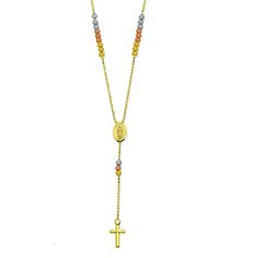 Tc Rosary/Lariat Necklace Metal: 14k Gold Est. Weight: (4.8g) Length: 17 Inches Brand New With Box #14004 Yellow Gold Single Strand Lariat Necklace As Gift, Shine Jewelry, Gold Rosary, Lariat Necklace, Metal Necklaces, Rosary, Womens Jewelry Necklace, Cross Necklace, Solid Gold