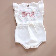 Cream Bubble Romper For First Birthday In Spring, Sweet White Bubble Romper For First Birthday, White Cute Bubble Romper For First Birthday, Cute White Bubble Romper For First Birthday, Playful White Bubble Romper For First Birthday, White Bubble Romper For First Birthday, Sweet White Bubble Romper For Party, White Bubble Romper For Spring Cake Smash, White Bubble Romper For Cake Smash In Spring