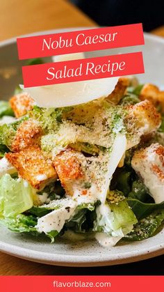 Nobu Caesar Salad Recipe – Flavor Blaze