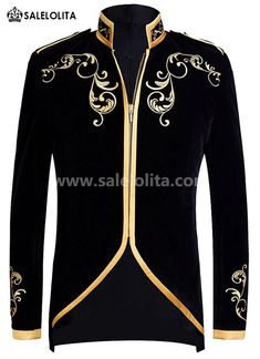 Black Velvet Gold Embroidery Zipper Closure Wedding Blazer Slim Fit Jacket for Men Condition: Brand NewColor:BlackMaterial: VelvetOccasion: Party, Wedding, Events, Photo shoot or ShowsSleeve Length: Long SleevesCollar: V-neckClosure Type: ZipperIncludes: Jacket Embroidery Blazer, Wedding Blazers, Stylish Men Wear, Nigerian Men Fashion, African Wear Styles For Men, African Dresses Men, African Shirts For Men, African Clothing For Men, African Shirts