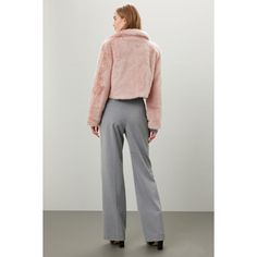 Pink faux fur (100% Acrylic). Lining (95% Polyester, 5% Elastane). Jacket. Long sleeves. Collar. Pull on. 18" from shoulder to hemline. Imported. Pink Faux Fur, Rent The Runway, Jacket Long, Old Hollywood Glamour, Closet Designs, Hollywood Glamour, Old Hollywood, Pretty In Pink, Faux Fur