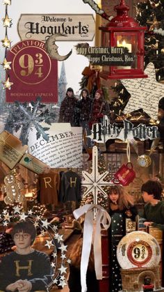 Winter At Hogwarts Wallpaper, Harry Potter Christmas Phone Wallpaper, Christmas In Hogwarts Wallpaper, Christmas At The Burrow Aesthetic, Winter Harry Potter Aesthetic, Harry Potter Christmas Background, Christmas Harry Potter Wallpapers, Harry Potter Wallpaper Christmas, Hogwarts Winter Aesthetic