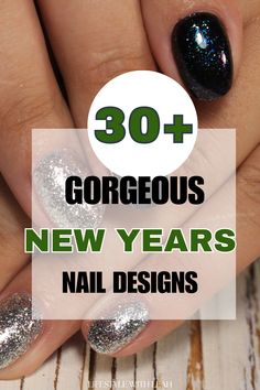 Try one of these 30+ gorgeous new year nail design ideas for 2024.   New years nail ideas, new years eve nail ideas, new years nail designs 2023, new years nail designs 2022, new years eve nail designs 2023, acrylic new years nail designs, new years nail designs coffin. Easy Nail Designs For New Years, Black New Year Nail Designs, Silver Blob Nails, Nail Art Designs For New Years, Nail Designs For New Years Eve, Easy New Year’s Eve Nails, New Year's Eve Nail Art, Acrylic Nail Designs For New Years, Nail Ideas New Years Eve