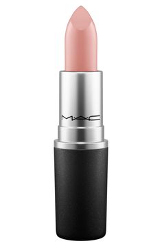 What it is: A rich lipstick featuring high color payoff.What it does: This full-coverage lipstick features the same formula that made the brand famous. How to use: Prep your lips with a primer before applying color. You can apply the color directly to your lips from the bullet or use a lip brush for more precision. 0.1 oz. Pink Lipstick Mac, Mac Red Lipsticks, Mac Nude Lipstick, Coral Lipstick, Metallic Lipstick, Ruby Woo, Creamy Lipstick, Batons Matte, Mac Matte Lipstick