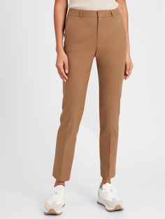 Washable Ryan High-Rise Camel Suit Pant | Banana Republic Factory Suit Pant, Banana Republic Factory, Warm Autumn, Welt Pocket, Banana Republic, Camel, Khaki Pants, High Rise, Trousers