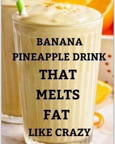 Pineapple Banana Smoothie, Pineapple Drink, Best Smoothie, Banana Drinks, Pineapple Drinks, Smoothie Recipes Healthy Breakfast, Beyond Imagination, Smoothie Drink Recipes, Fat Burning Smoothies