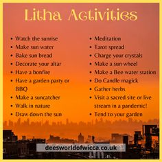 What Is Litha, Litha Celebration Ideas, Litha Ideas, Litha Wedding, Midsummer Activities, Litha Activities, Litha Traditions, Litha Tarot Spread, Summer Solstice Tarot Spread