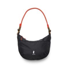 A mid-size shoulder bag with an outdoor-inspired look. Made with a unique climbing rope shoulder strap, the Trozo Shoulder Bag can be adjusted to whatever length suits your adventure best. A large main compartment, two internal slip pockets, and an external accessory pocket help keep your essentials organized in this everyday carry. Adjustable shoulder strap Side accessory pocket Internal slip pockets 8L (490 cu in) 15 x 10 x 3 in (38 x was 26 x 7 cm) 8 oz (220g) Main body: 100% recycled 330D ripstop nylon Interior lining: 100% recycled 225D ripstop polyester Sporty Outdoor Shoulder Bag With Adjustable Strap, Black Shoulder Bag With Adjustable Strap For Hiking, Adjustable Strap Nylon Shoulder Bag For Hiking, Nylon Shoulder Bag With Adjustable Straps For On-the-go, Nylon Shoulder Bag With Anti-theft Pocket For Outdoor, Climbing Rope, Hat Print, White Label, Womens Glasses